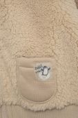Дитяча кофта United Colors of Benetton колір бежевий