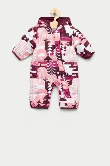 Пуховий комбінезон для немовлят Columbia колір фіолетовий (2728697)