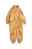 Дитячий комбінезон Mini Rodini колір помаранчевий