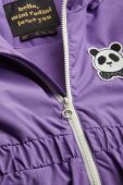 Дитячий зимовий комбінезон Mini Rodini колір фіолетовий