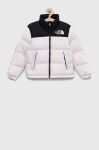 Дитяча пухова куртка The North Face колір фіолетовий (2931256)
