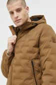 Куртка s.Oliver чоловіча колір коричневий перехідна