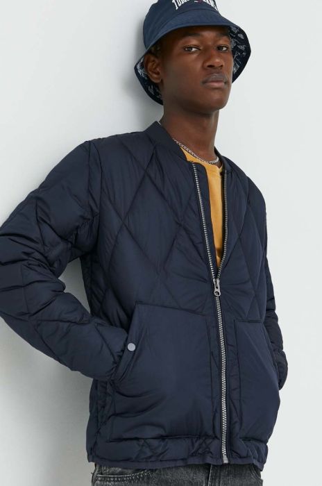 Куртка s.Oliver чоловіча колір синій перехідна (2829759)