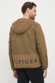 Куртка Tommy Hilfiger чоловіча колір зелений перехідна (2574756)