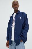 Куртка adidas Originals чоловіча колір синій перехідна oversize