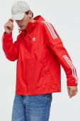 Куртка adidas Originals чоловіча колір червоний перехідна