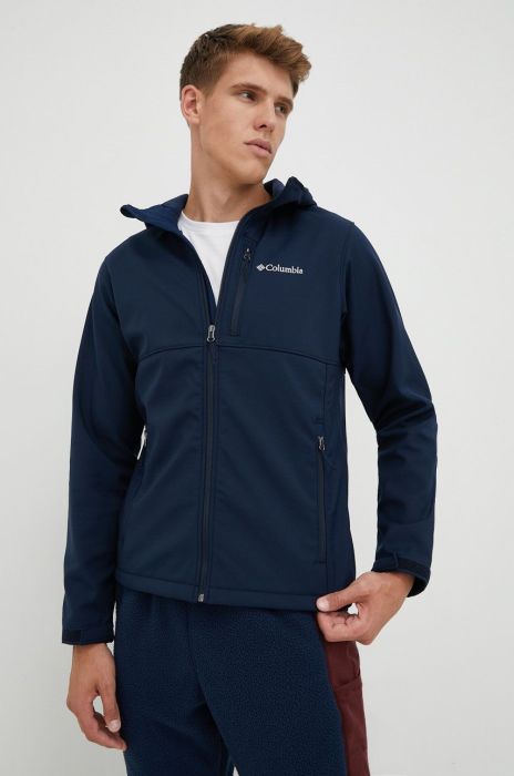 Куртка Columbia чоловіча колір синій перехідна