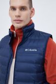 Спортивний пуховий жилет Columbia Lake 22 колір синій перехідний