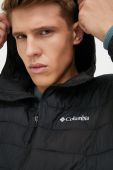 Спортивна куртка Columbia Powder Lite колір чорний перехідна 1957391-10