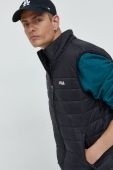 Безрукавка Fila чоловічий колір чорний перехідний