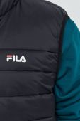 Безрукавка Fila чоловічий колір чорний перехідний