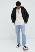 Куртка Vans чоловіча колір чорний перехідна (2634583)