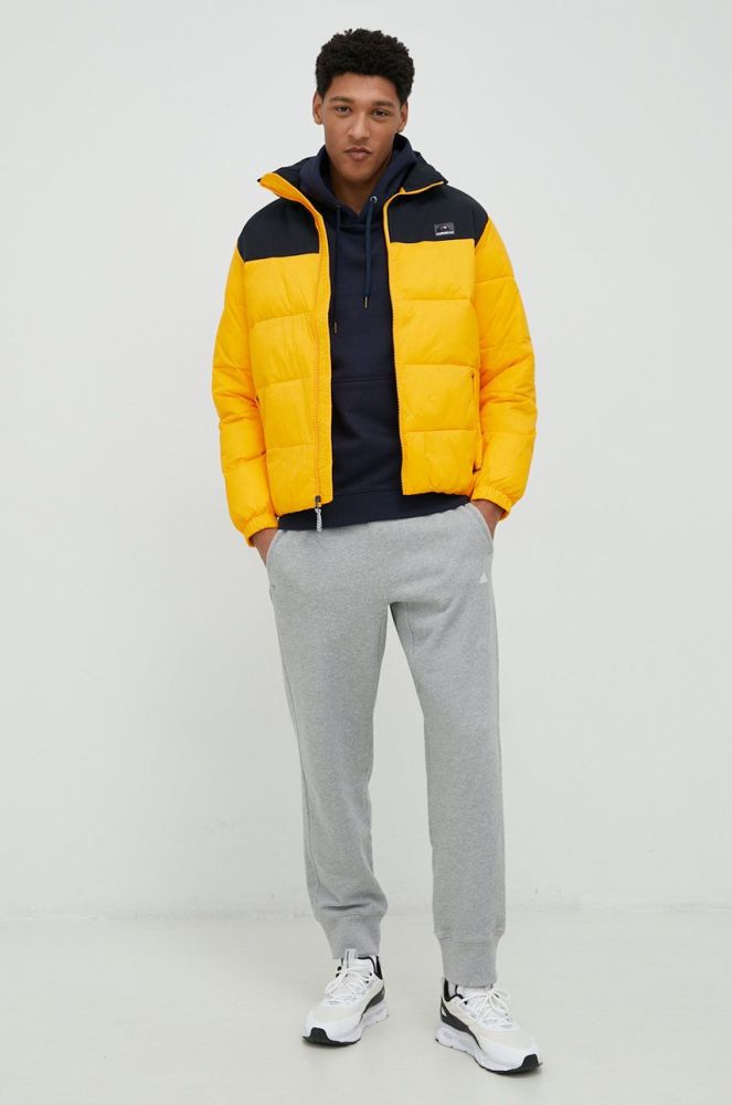 Куртка Quiksilver чоловіча колір жовтий зимова