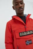Куртка Napapijri чоловіча колір червоний зимова