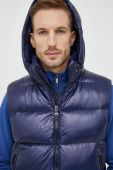 Пухова безрукавка Hetrego Way чоловіча колір синій зимова