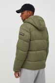 Куртка Napapijri чоловіча колір зелений зимова NP0A4GJEGAE1-300