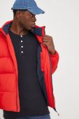 Пухова куртка Tommy Jeans чоловіча колір червоний зимова (2613301)