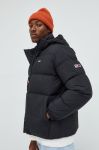 Пухова куртка Tommy Jeans чоловіча колір чорний зимова (2613306)