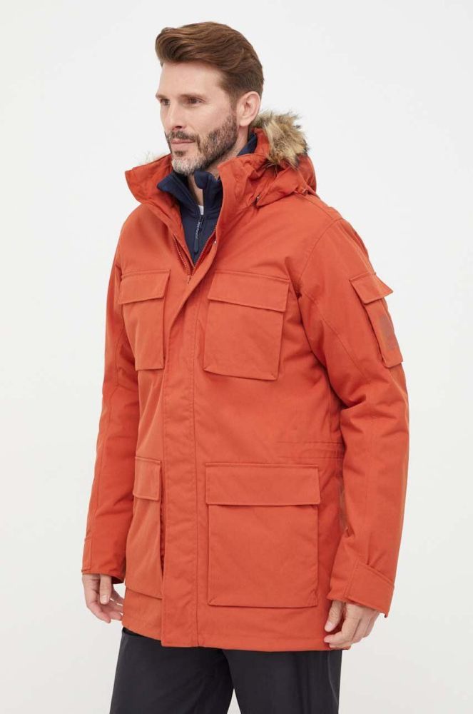 Куртка Jack Wolfskin чоловіча колір червоний перехідна