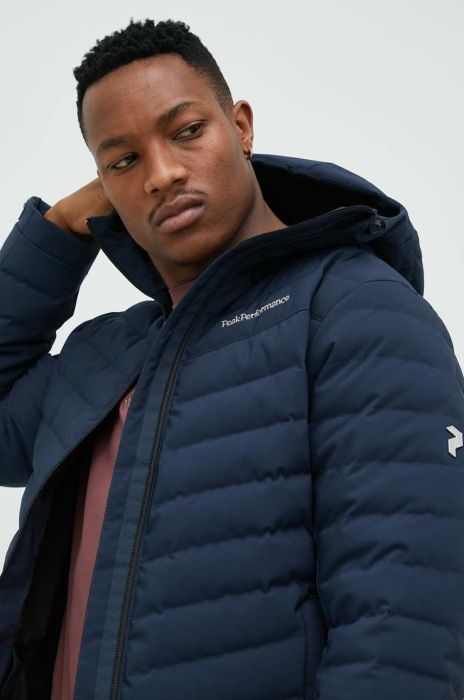 Пухова куртка Peak Performance Frost колір синій