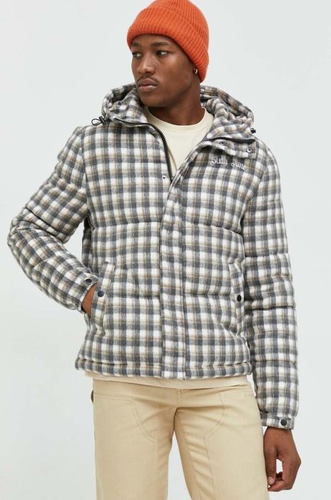 Куртка Sixth June чоловіча колір сірий зимова (2802094)