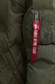 Куртка Alpha Industries Logo Puffer чоловіча колір зелений зимова 108107.142-green