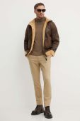 Куртка Alpha Industries B3 Arctic чоловіча колір коричневий перехідна 108109.250-brown