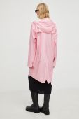 Дощовик Rains 12020 Long Jacket колір рожевий перехідна 12020.2-20.Pink.Sk