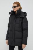 Куртка Rains 15040 Boxy Puffer Parka колір чорний зимова