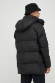 Куртка Rains 15040 Boxy Puffer Parka колір чорний зимова