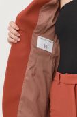 Піджак Tiger Of Sweden колір помаранчевий однобортний однотонна