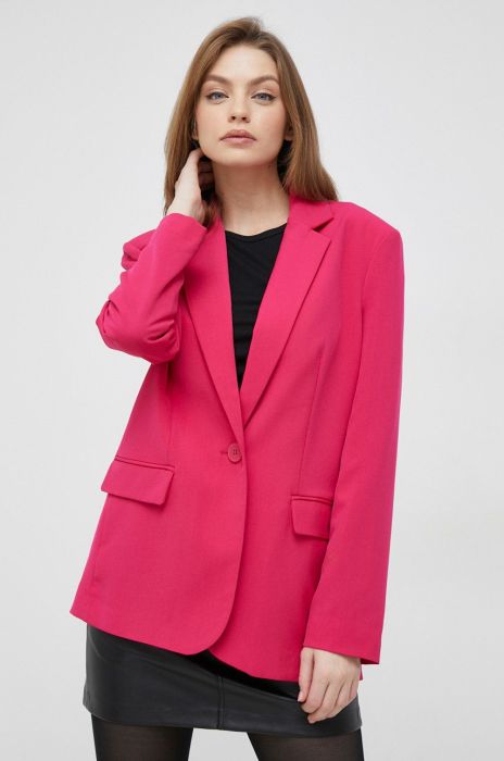 Піджак Vero Moda колір рожевий однобортний однотонна (2873204)