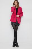 Піджак Vero Moda колір рожевий однобортний однотонна (2873204)