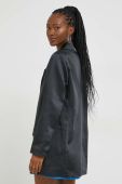 Піджак Only колір чорний oversize однотонна