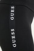 Легінси Guess жіночі колір чорний з принтом