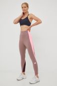 Легінси для бігу adidas Performance Own The Run жіночі колір коричневий візерунок