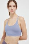 Бюстгальтер для йоги Puma Studio колір фіолетовий однотонний (2838215)
