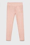 Дитячі легінси Guess колір рожевий візерунок (2420797)