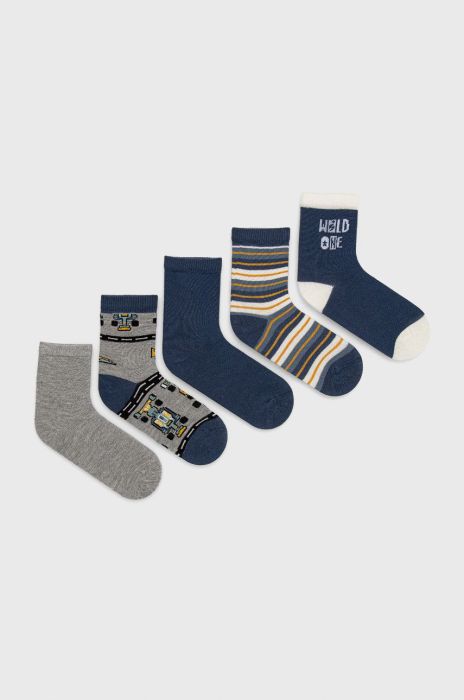 Дитячі шкарпетки Name it колір синій (2557754)
