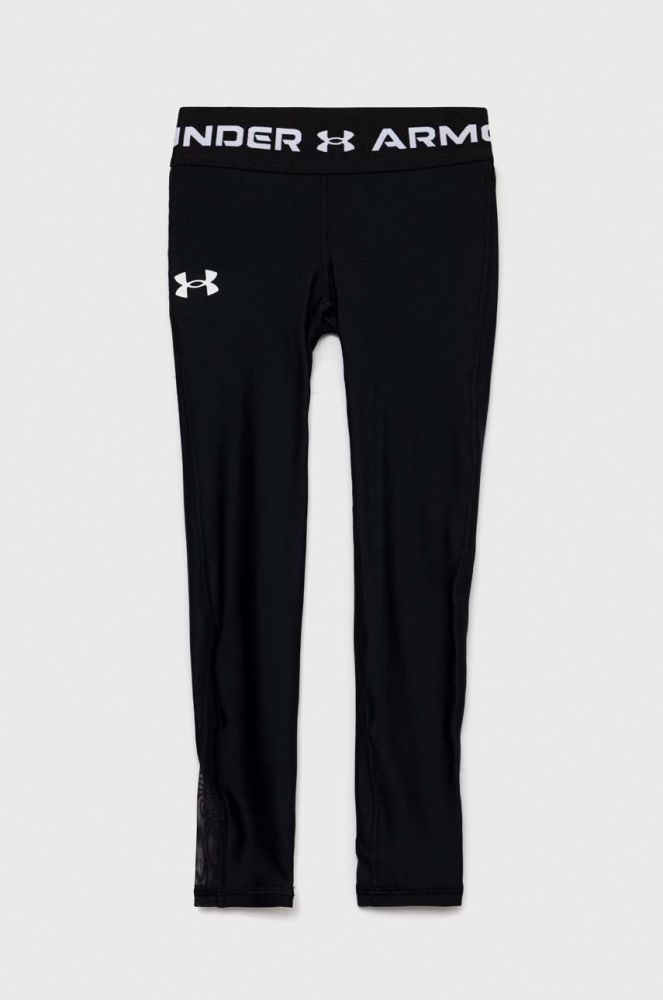 Дитячі легінси Under Armour колір чорний однотонні (2797202)