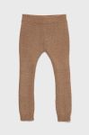Дитячі легінси Birba&Trybeyond колір коричневий однотонні (2746742)