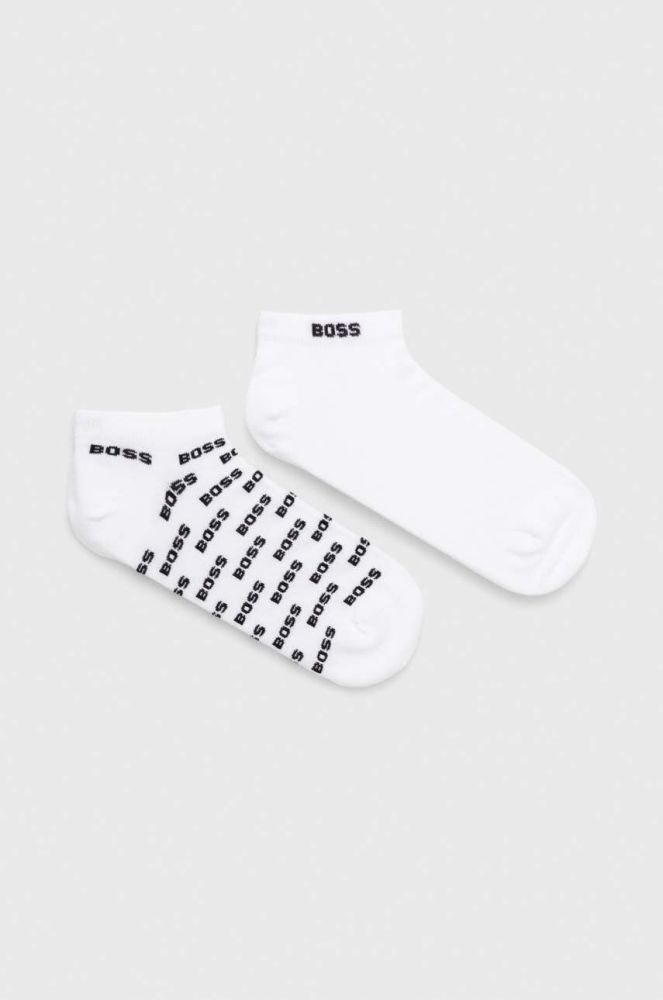 Шкарпетки BOSS 2-pack чоловічі колір чорний (3287882)