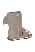 Дитячі замшеві чоботи Emu Australia Shark колір сірий