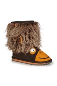 Дитячі замшеві чоботи Emu Australia Orangutan колір коричневий