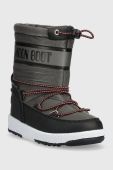 Дитячі чоботи Moon Boot колір сірий (2761942)