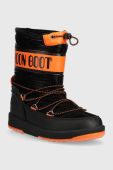 Дитячі чоботи Moon Boot MOON BOOT JR BOY SPORT колір чорний