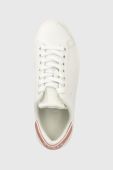 Шкіряні кросівки Guess Rockie колір білий (2458128)
