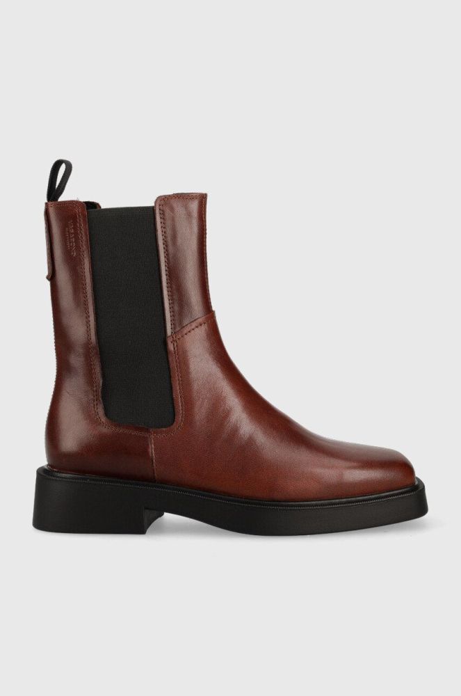Черевики Vagabond Shoemakers Jillian жіночі колір коричневий на плоскому ходу