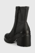 Черевики Tommy Jeans Tommy Jeans Heeled Boot жіночі колір чорний каблук блок (2716626)