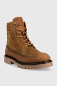 Черевики Gant Dalmont жіночі колір коричневий на платформі (2872404)